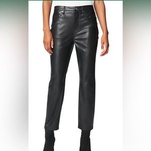 BLANKNYC Vegan Leather Pant, Black, 28